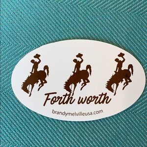Cowboy sticker